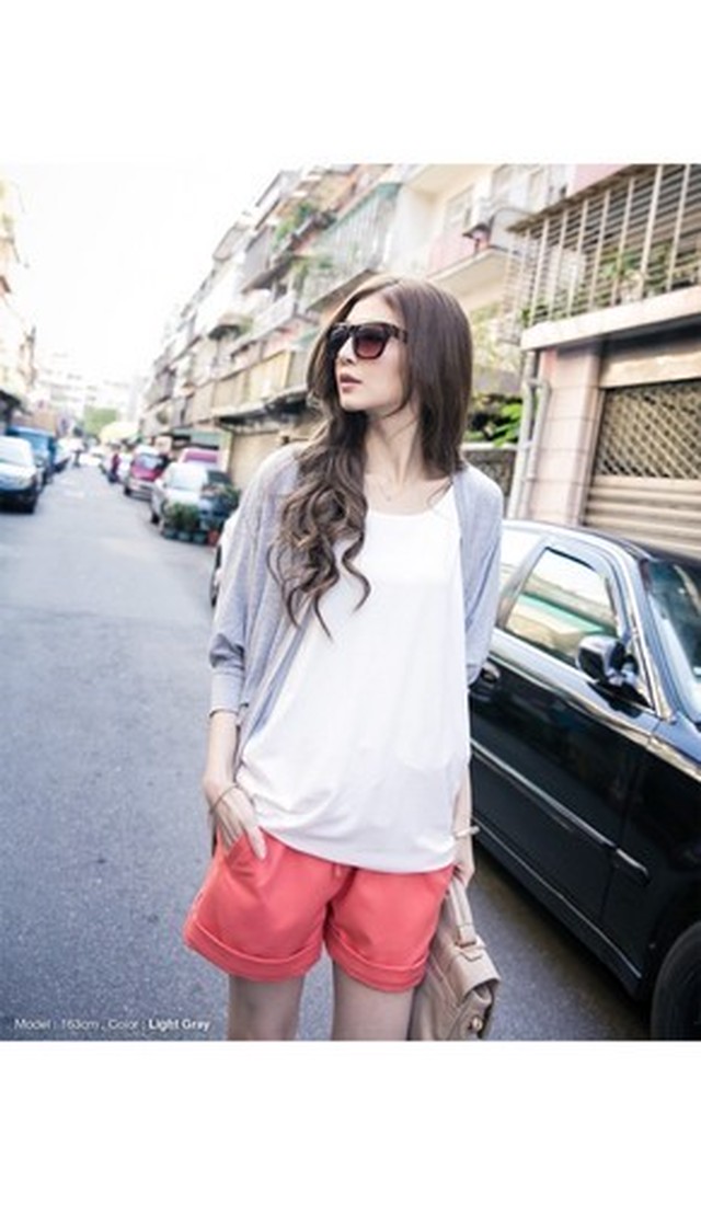 ビッグドルマンカーディガン 14年春夏新作 レディース Uvカット クール素材 Eight Childsblood