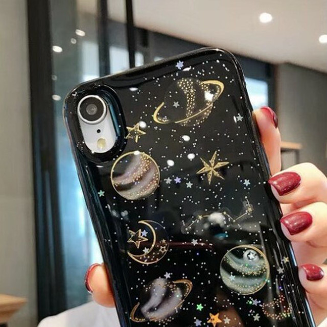 Iphonexrケース オシャレ 宇宙柄 Z1141 Bonheur