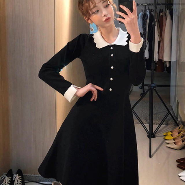 きちんと感のあるミニワンピース 1109 Skymarket