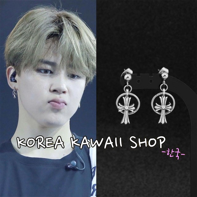 Bts Jimin 愛用風 ピアス イヤリング E Korea Kawaii Shop