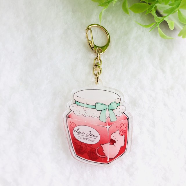 Hoku Lea K 7 アクリルキーホルダー 花ジャム Mestoregreen