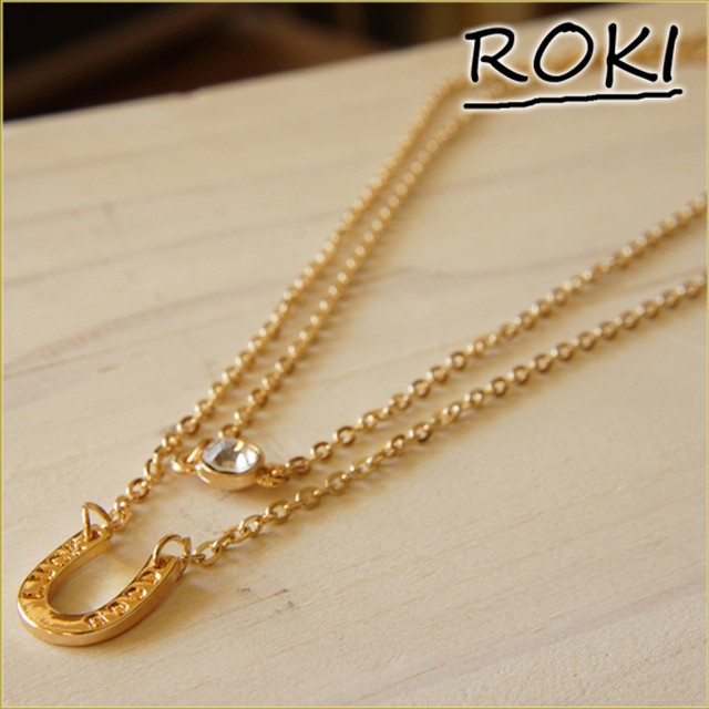 ネックレス 馬蹄 かわいい レディース メンズ プレゼント Roki22