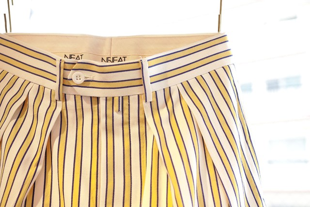 NEAT <TAPERED> COTTON LAL STRIPE