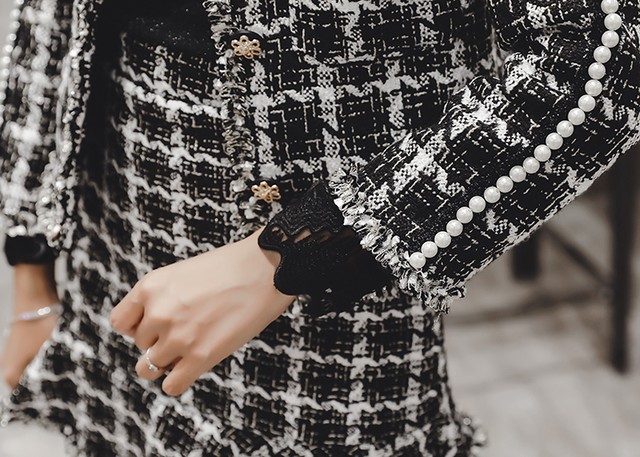 Setup ꕤ格子柄セットアップ 華やかで知的 通勤 デート お出かけ 骨スト ウィンター大勝利格子柄セットアップ ꕤ Eclatloulou