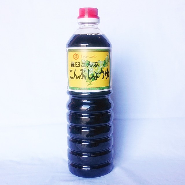 羅臼こんぶしょうゆ1リットル