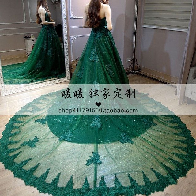 人気新品入荷 前 挙式 二次会 プリンセスライン ベアトップ 薄緑 高品質 カラードレス ウェディングドレス Esehotel Lt