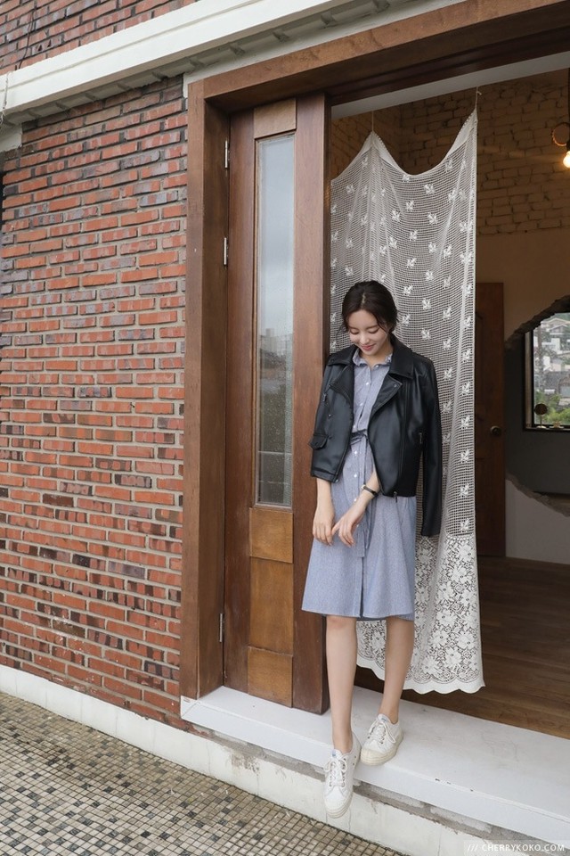 春新商品 彡ストライプシャツワンピース 通勤 通学 デート カジュアル着 海外 30 40ママ 韓国スタイル レディース トレンド シャツ ワンピース ストライプ シャツワンピース リボン 長袖 膝丈 可愛い きれいめ お出かけ デート 韓国レディース キッズファッション