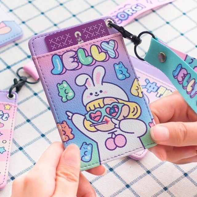 Jelly Bentoy Milkjoy パスケース ストラップ付き 新作 マスキングテープ専門店 ヨハク社