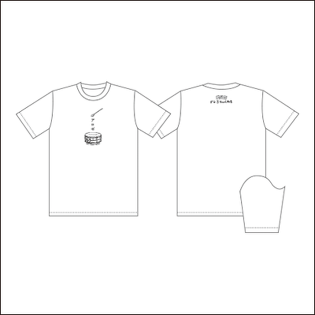 ドラ３ちゃんねる Tシャツ 白 ドラ３ちゃんねる