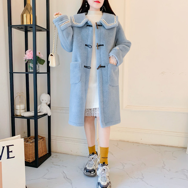 3色 Feminine アウター ダッフルコート レディース 学生 ロング 安い 軽い 白 代 30代 40代 まるの樹 Fashion