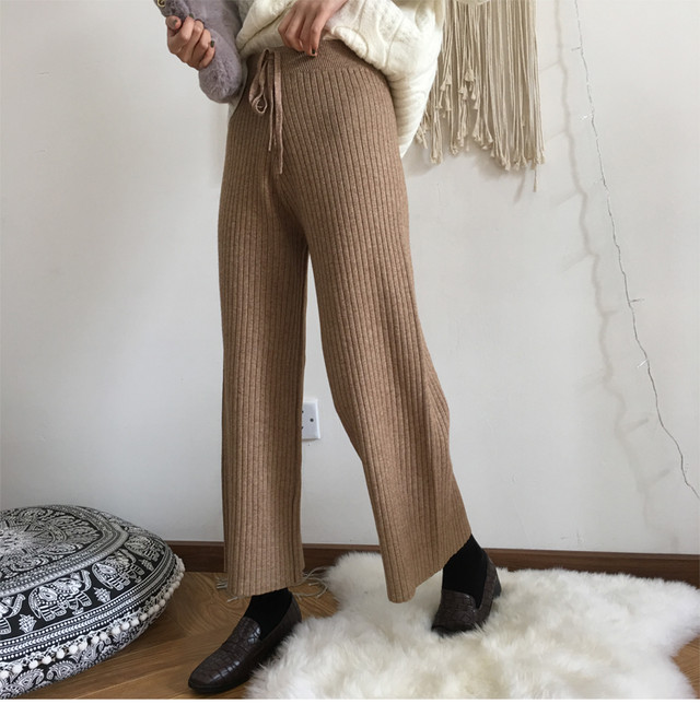 によって テント 埋め込む リブ ニット パンツ 細身 Eiwa Sangyo Jp