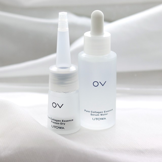 ≪送料無料≫ウトワ OV PCエッセンス<生コラーゲン> ①0.1g×4本、②30mL×1本入り【美容液】