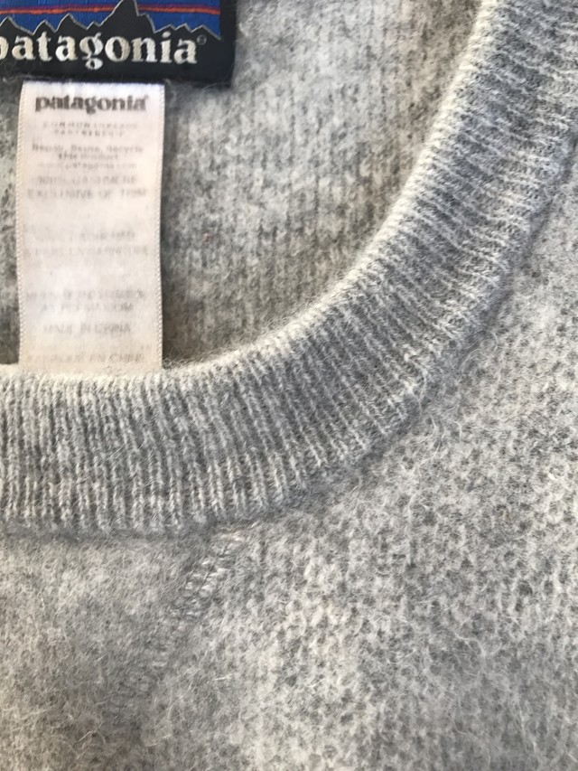 パタゴニアカシミヤセーター Komaki1025