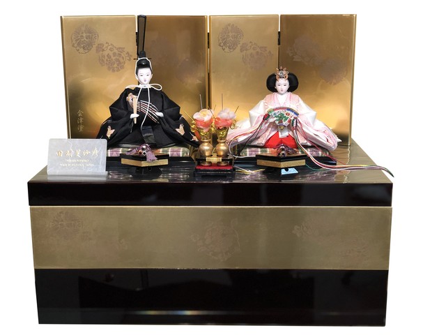 人形作家 「 田村芙紗彦」作 収納飾り