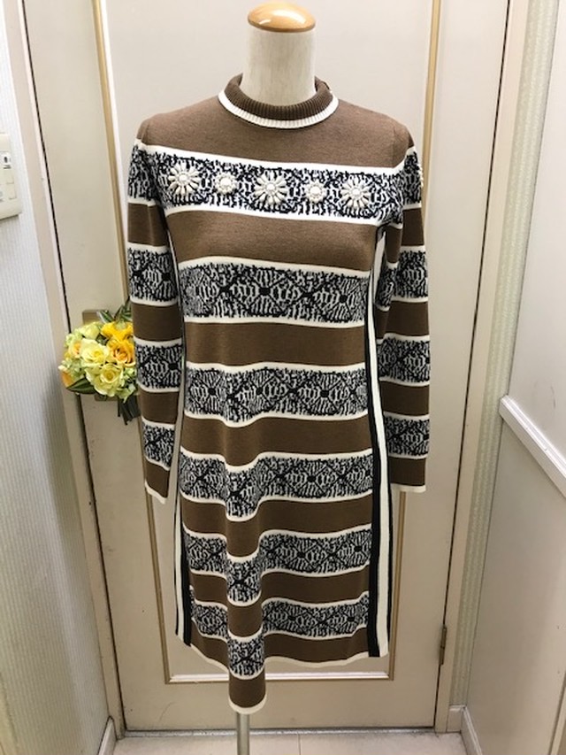 売り尽くしsale スーパービューティー 茶ワンピース セレクトショップ アルテ