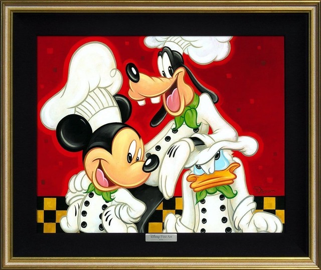 ドナルドダック ディズニー絵画 ポスター