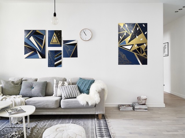 キャンバス画 スプレーアート Lozro