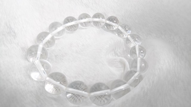 水晶ブレスレット17cm