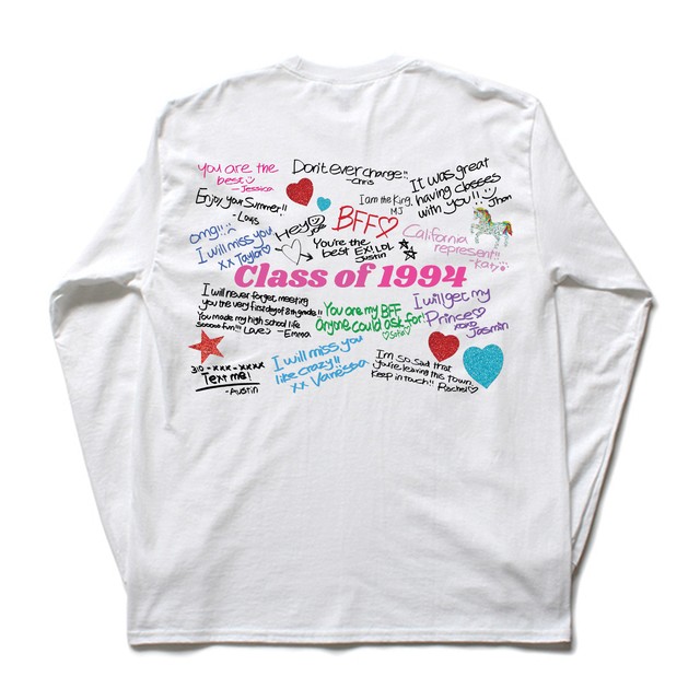 【Cat & Parfum】Class of 1994 Yearbook Long Sleeve