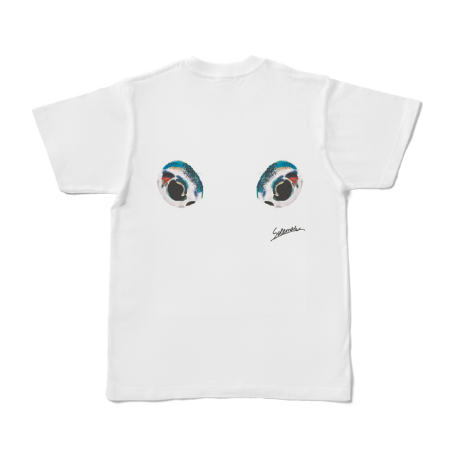 アオリイカ イカの目イラスト エギング ロゴ カラーver 釣りtシャツ Solemar Sunbaby