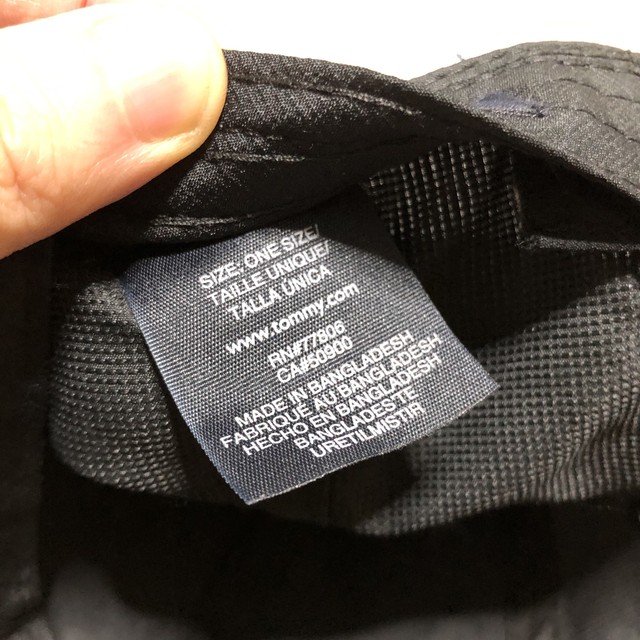 Tommy Hilfiger トミーヒルフィガー 刺繍ロゴ キャップ Masahero