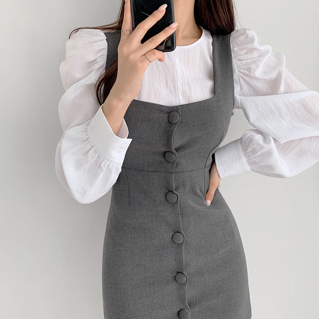 ワンピース ミニワンピ ノースリーブ ブラック グレー 黒 春 夏 春夏 ショート丈 ワンピ タイト タイトワンピース レディース ジャンパースカート ミニワンピース K O0004 My Charm マイチャーム ワンピース スカート レディースファッション 通販