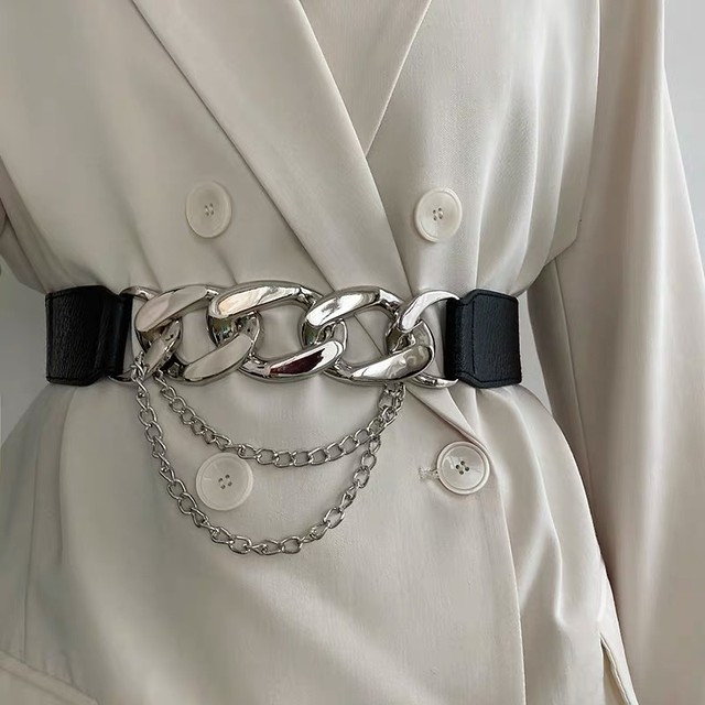 thin chain belt