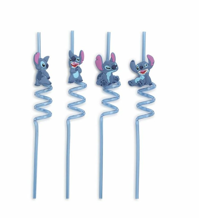 イギリス プライマーク限定 ディズニーコラボ スティッチ ストローセット Primark Disney Stitch Straw Set Cool Gb Cute Jp