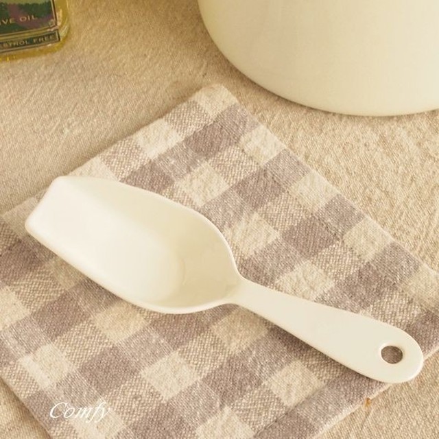 キッチン雑貨 ホーロー キッチンスコップ さじ S 雑貨屋カンフィ