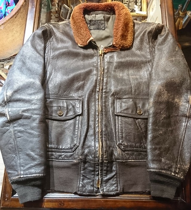 60s Vintage G 1 Flight Jacket Usn ヴィンテージ フライトジャケット 旅する古着屋 60s Vintage G 1 Flight Jacket Usn ヴィンテージ フライトジャケット 旅する古着屋