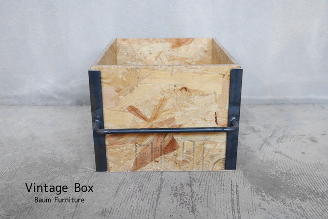 Box Drawer 収納箱 引き出し アイアン家具 Baum 関西大阪 南大阪 オーダーアイアン家具の通販 ブルックリンスタイル インダストリアル