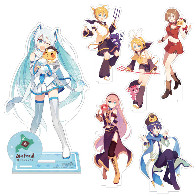 みくにくまアクリルスタンドvol 1 雪ミク スカイタウン