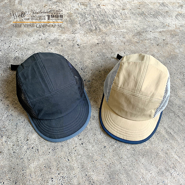 Well Tailored ウェルテーラード Side Mesh Camp Cap Se Kkc 306se キャンプキャップ ジェットキャップ メッシュキャップ アウトドア キャンプ メンズ レディース ブランド Have A Nice Time Store