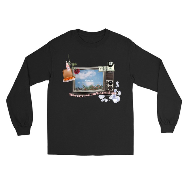 【Cat & Parfum】Katy's Dreaming Heavy Cotton Long Sleeve