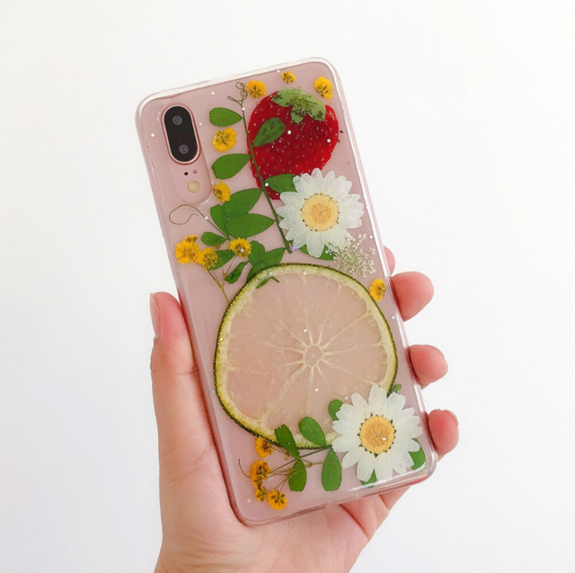 リアル 押し花 ドライフラワー ドライフルーツ いちご レモン 花柄 フラワー スマホケース カバー Iponese2 Iphone7 8 X Xs Max Xr 11 Pro Max スマホケース スマホグッズ専門店 Pca
