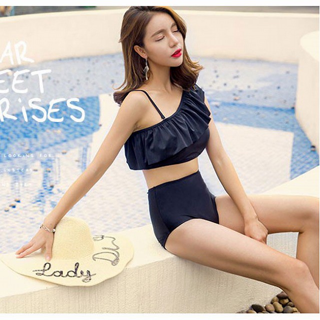 パラナ川 キャンバス 素敵な ワン ショルダー 水着 人気 Cc School Jp