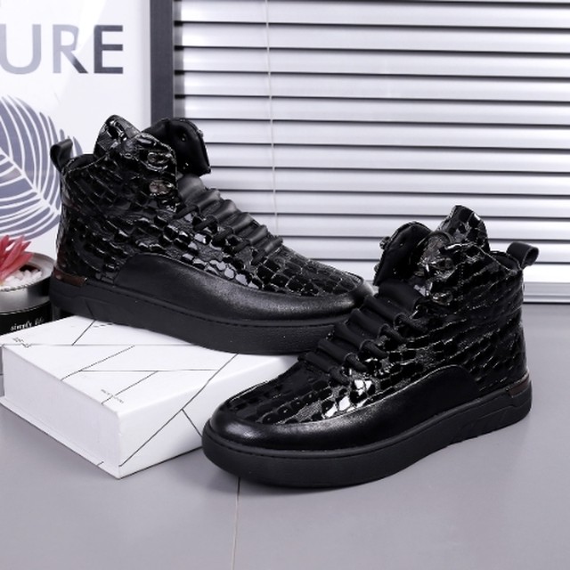 メンズ ハイカット ブーツタイプ カジュアル スニーカー あぱれる泥棒