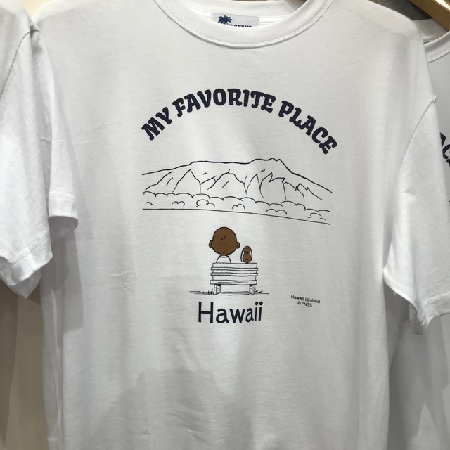 日焼けスヌーピー Moniモニ Tシャツ Big Mahalo Honolulu