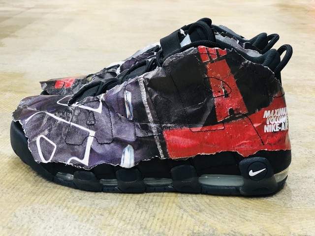 Nike Air More Uptempo 96 Black White Chile Red Glacier Blue ナイキ エア モア アップテンポ 96 ブラック ホワイト チリ レッド グレイシャー ブルー Dj4633 010 Inception