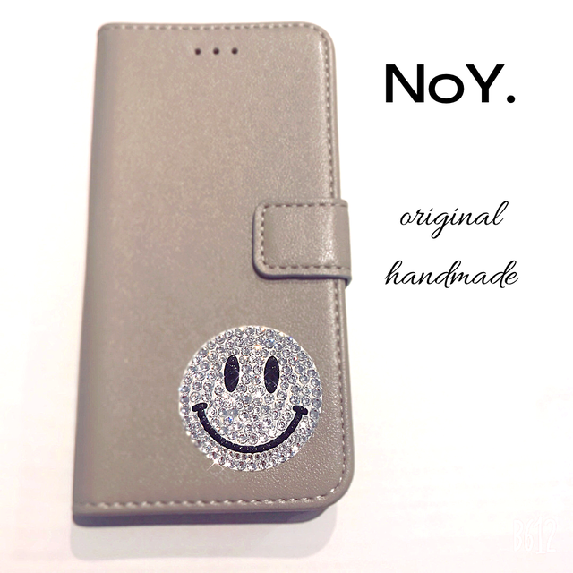 Iphoneケース 手帳型 スマホ ニコちゃん 人気 お財布いらず Noyhandmade