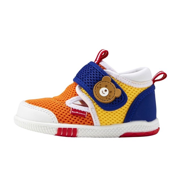 ミキハウス正規販売店 ホットビスケッツ ミキハウス セカンドシューズ ダブルラッセル サマー セカンドベビーシューズ 夏用 靴 14 14 5cm Fluffy Osaka