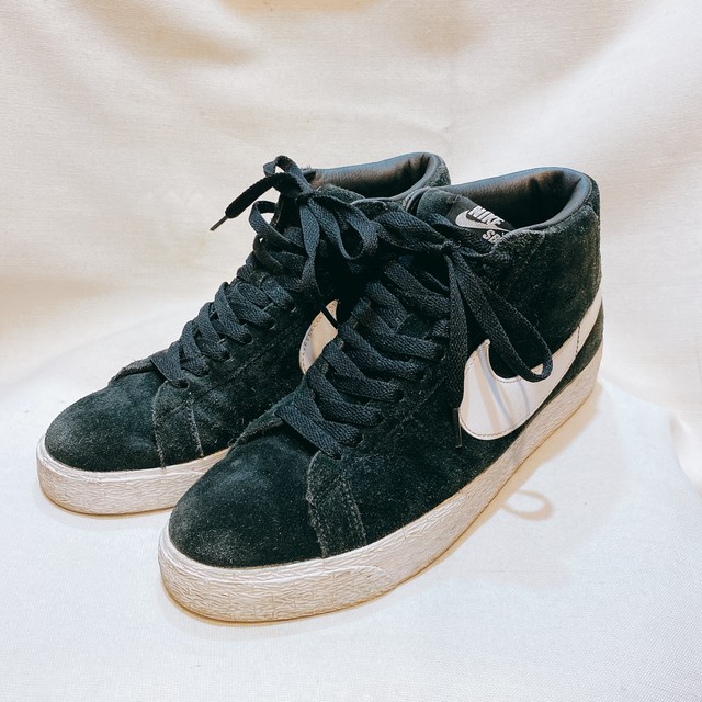 ナイキ ハイカットスニーカー 黒色 Nike Sb Blazer Mid Uta