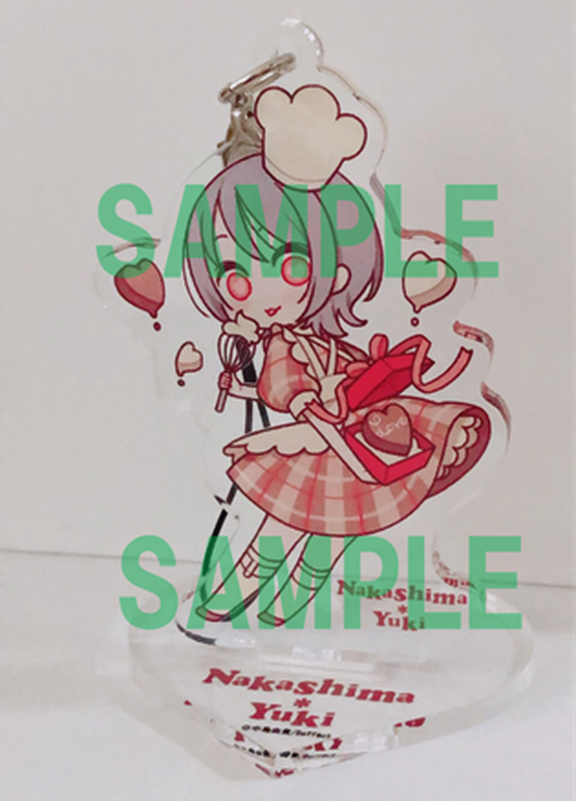 イラスト缶バッジ２個セット ひな祭りver mm Nakashima Yuki Official Fanclub Shop