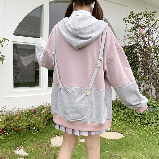 ゆめかわ 全３色 スクールパーカー Paka7 ゆめかわガール