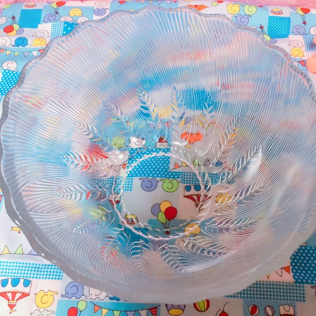 送料無料 昭和レトロ 東洋ガラス ローラン パンチボウル フルーツパンチ くますけとにゃごろのお店