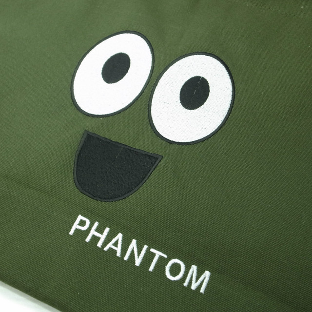 自衛隊グッズ 航空自衛隊 301sqファントムおじいちゃんおしり顔 刺繍 トートバッグ San Kichi