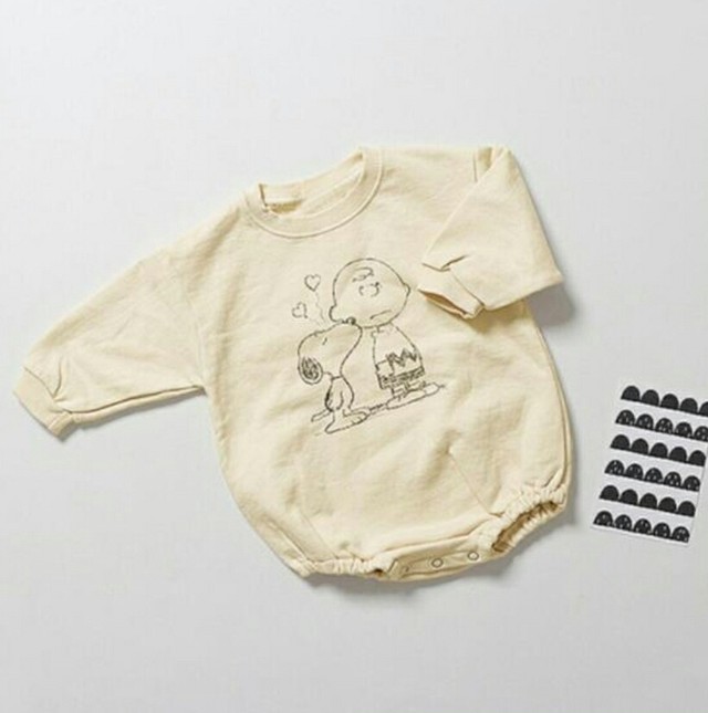 スヌーピー ロンパース Alohastage