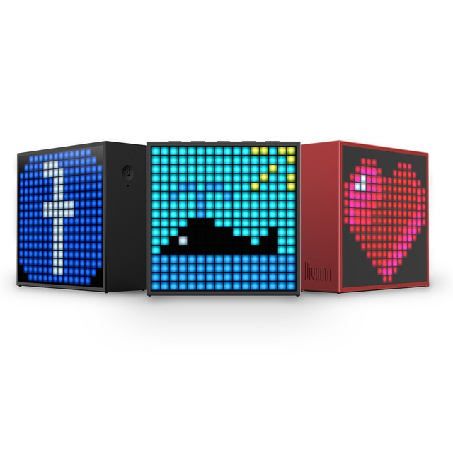 【受注販売商品】TIMEBOX EVO (BLACK・RED)【Bluetoothスピーカー】/ DIVOOM