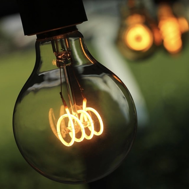 【調光器対応】E26 エジソンバルブ LED スパイラル GLOBE