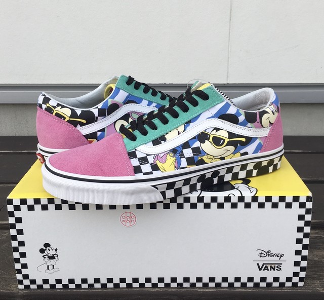 Vans Old Skool Disney 80s バンズ オールドスクール ディズニーコラボ 90周年記念モデル Trunk 23